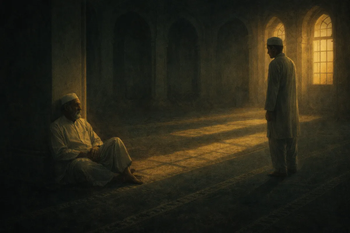 ہمت کا لمحہ — واجد بھیا سے ملاقات