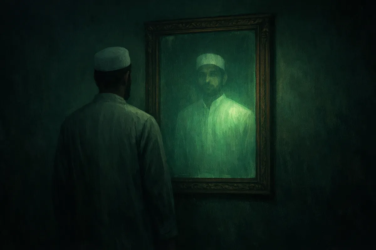 آئینے کی تمثیل — عکس اور حقیقت